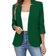 thumbnail image 3 of HNMKIU Solid Long Sleeve Button Knit Cardigan Jacket Casual Formal Womens Open Front Cover Up GN1 - XXXXXL, 3 of 8