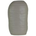 thumbnail image 1 of Urban Trends Collection 52701 Ceramic Tall Irregular Vase with Combed Design Body, Gray - Large, 1 of 1