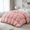 Pink, variant on KAKABELL Premium Goose Feather & Down Comforter Twin Size,Pinch Pleat Duvet Insert with 3D-Baffle Box Design ,100% Cotton Cover,Equipped with 8 Corner Tabs 68" x 90"