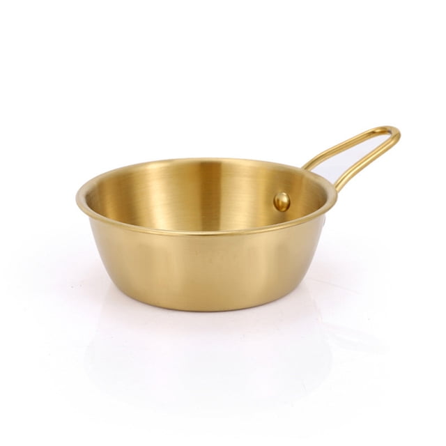 CSChome Tasse Sierra Antirouille Tasse de Camping Sierra Bol en Acier Inoxydable Résistant à la Rouille Surface Polie Tasse à Boire Mini Pot Extérieur