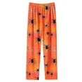 thumbnail image 4 of Miqool Women's Halloween Pajama Pants Cute Soft Long Bottoms Casual Pjs Pj Jammies with Elastic Waist S-5XL, 4 of 5