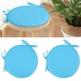thumbnail image 2 of Coussin Rond pour Sièges Extérieurs – Coussin Rond pour Chaise de Jardin pour Tabourets de Salle à Manger de Patio et Utilisation sur Véranda, 2 of 6