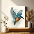 thumbnail image 6 of Flying Kingfisher Decorative Canvas Art，Kitchen Foyer Hallway Living Room Decor, 6 of 8