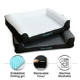 thumbnail image 2 of Coldest Cozy Dog Bed - Cooling Medium Dog Beds - Washable Removable Cover Comfortable and Anti Slip (Extra Large, White), 2 of 12