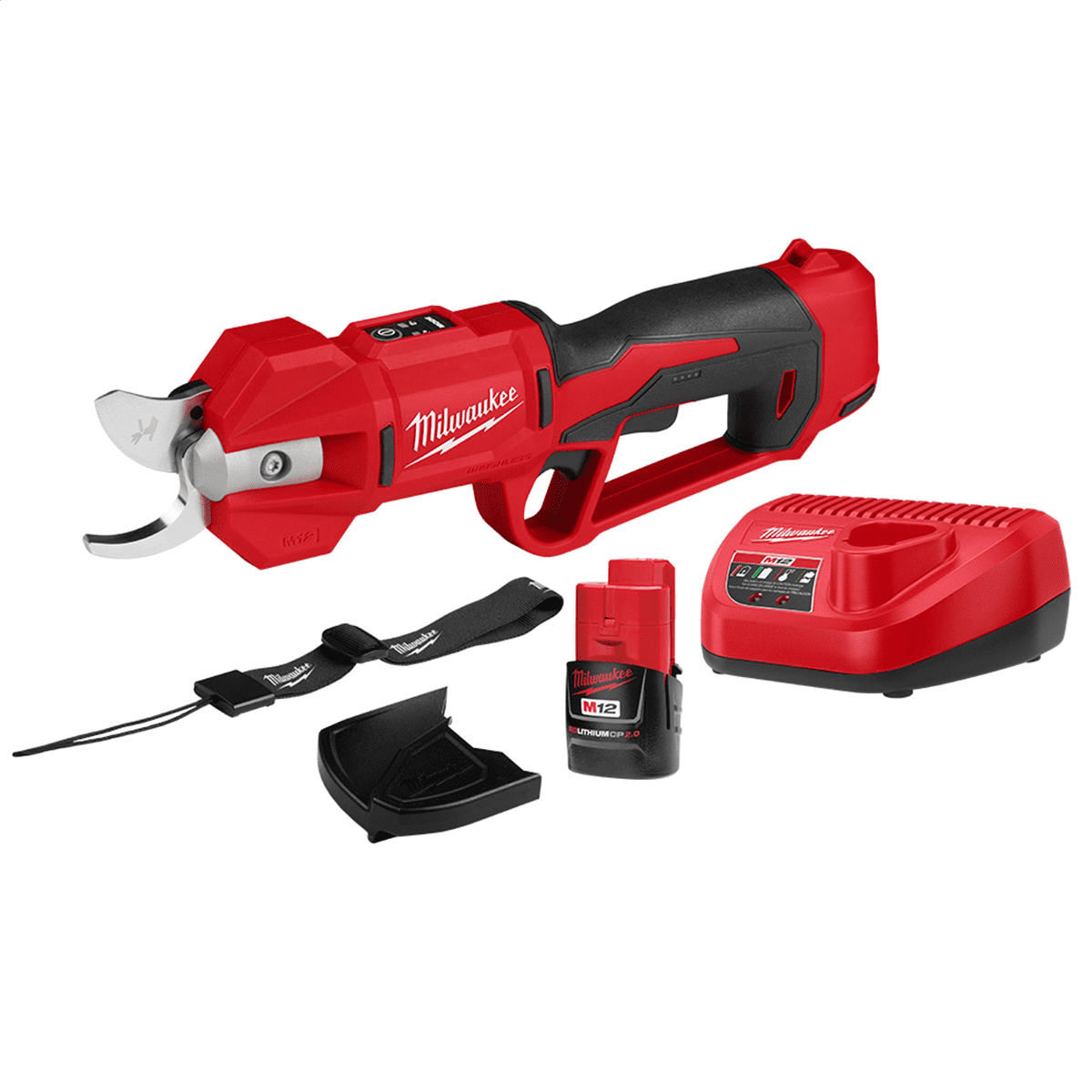 Milwaukee 2534-21 12V Cordless Pruner Shears Kit w/ Battery and Charger