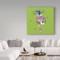 thumbnail image 3 of Trademark Fine Art 'Music Cat' Canvas Art by Whiskers Studio, 3 of 3