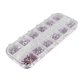 thumbnail image 1 of Gemas para decoración de uñas KAIYANG Cuentas redondas delicadas diamantes rosados, 1 of 3