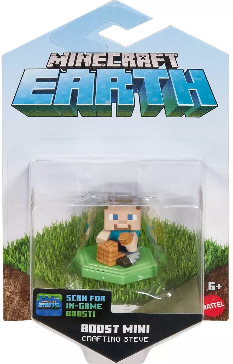 Minecraft Earth Boost Minis Hoarding Skeleton & Crafting Villager 2-Pack NEW. 