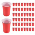 thumbnail image 3 of 50Pcs/Set 450Ml Red Plastic Cup Party Cup Bar Restaurant Supplies Household Items for Hom, 3 of 5