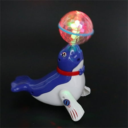 

Tepsmf Kids Toys Animal Toys Children S Universal Light Music Projection Dancing Rotating Top Ball Animal Electric Toy