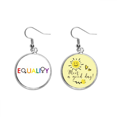 thumbnail image 1 of Pendiente Sol Flor Pendiente Joyas Moda Unbranded M, 1 of 3