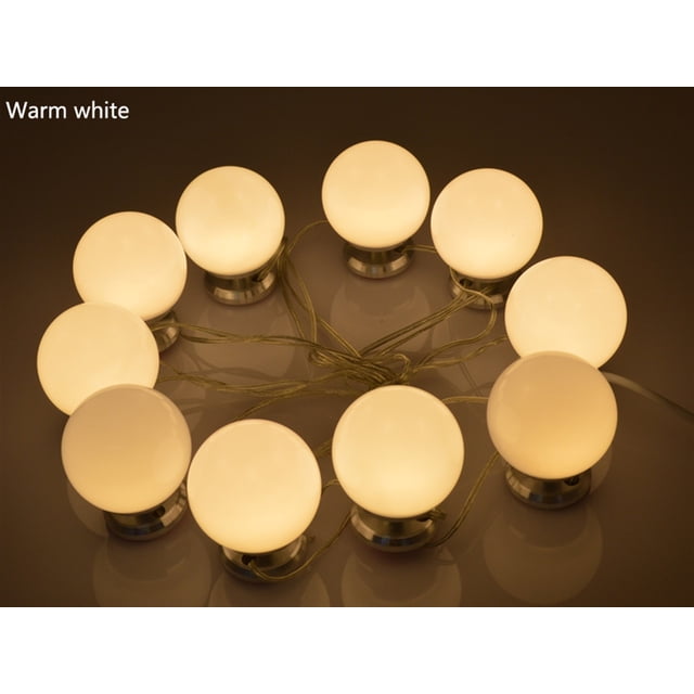 LED Mirror lights Kit Makeup Lights Vanity 6/10 Bulbs for bathroom wall, dresser dimer with in Linkable Linkable. ,Widely Use