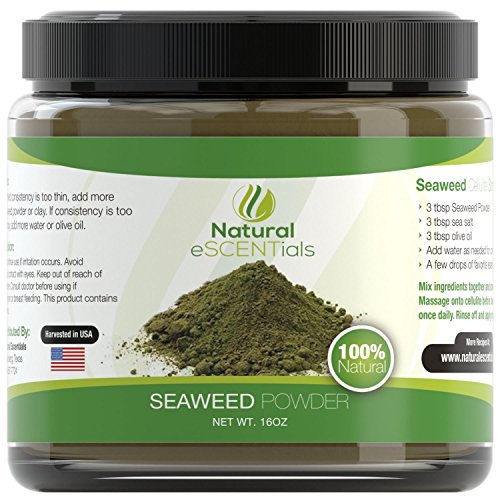 Seaweed Powder Organic Perfect For Facial Masks Scrubs And Wraps 16 Oz Walmart Com Walmart Com