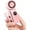 Pink, variant on Anckoeil Clip-On Mini Fan, Portable Rechargeable Handheld Fan with LED Display & 4 Speeds for Travel Office Outdoor