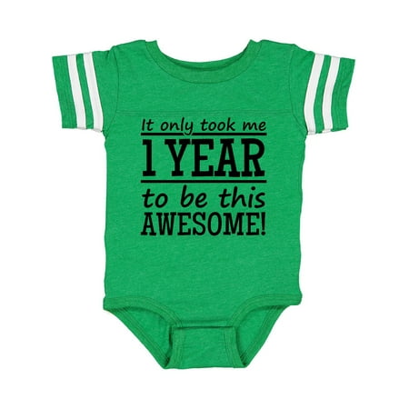 

Inktastic 1 year to be this awesome Gift Baby Boy or Baby Girl Bodysuit