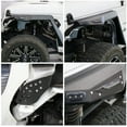 thumbnail image 4 of 8PCS Front & Rear Fender Flares+Inner Fender Liners Set for 2018-2026 Jeep Wrangler JL & JL Unlimited 2-Door & 4-Door Steel, 4 of 15