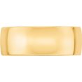 thumbnail image 3 of 14K Yellow Gold 14Ky 8mm Ltw Comfort Fit Band Size 8 Made In United States cfl080-8, 3 of 6