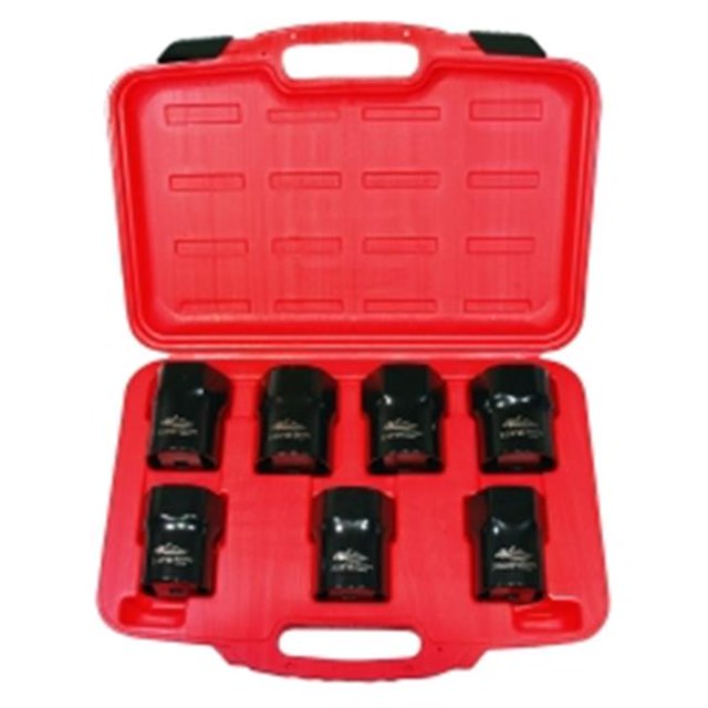 K Tool International KTI-71920 Ensemble de Douilles à Écrou Verrou 7 Pcs 0.5 Po. Entraînement