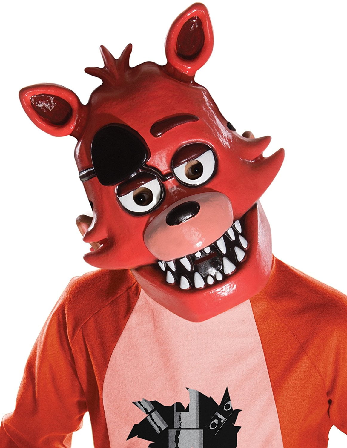five nights at freddy s child half costume mask foxy