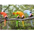 thumbnail image 3 of Ornamento Colgando de Resina Pájaro Accesorio de Motosierra Automovíles de Patios Amarillo, 3 of 8