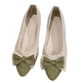 thumbnail image 5 of Jamicy Ballet Flats Shoes for Women: Dressy Pointed Toe Bow Flats Comfortable Slip On Work Business Casual Closed Toe Flat Soft Sole, 5 of 6