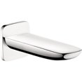thumbnail image 2 of Hansgrohe 15412401 PuraVida Wall Mounted Non Diverter Tub Spout in White, 2 of 2