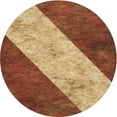 thumbnail image 1 of Ahgly Company Indoor Round Patterned Cantaloupe Orange Area Rugs, 3' Round, 1 of 1