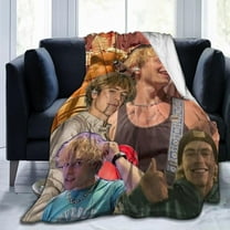 Ross Lynch Blanket Bedding Fleece Blanket Soft Throw Blankets Lightweight Anti-Static Blanket - 3 Sizes