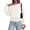White, variant on PRETTYGARDEN Womens Off The Shoulder Sweater Fall Fashion Soft Stretchy Knit Fabric, Batwing Long Sleeve Cinched Waist Cropped Sweaters, Date Night Outfit, Asymmetrical Going Out Tops