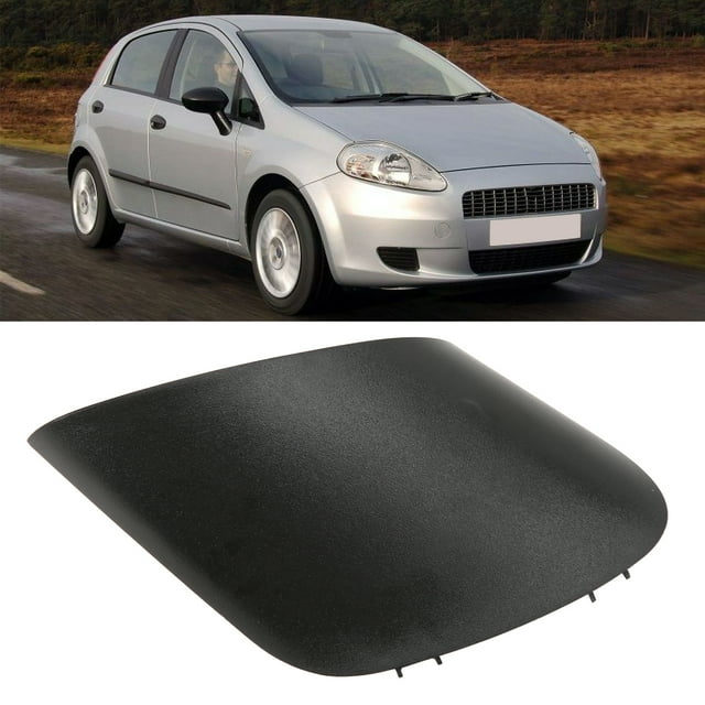 Rearview Mirror Cover Rearview Mirror Cover Black Abs Car Rearview Mirror Cover Black 735539385 Replacement for Grande Punto 2005-2012