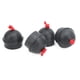 thumbnail image 2 of 4 piezas Cue Chalk holder bolsa de billar de Goma Chalk holder, con accesorios de cuerda negra, 2 of 10