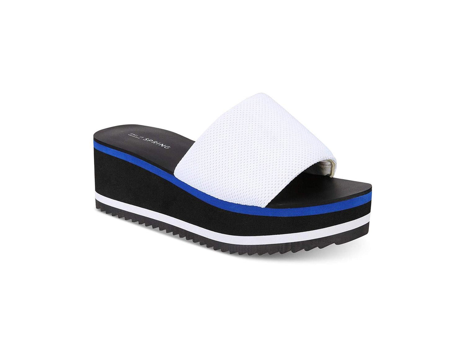 Call It Spring - Call It Spring Womens Larelasien Fabric Open Toe Casual Slide Sandals - Walmart 