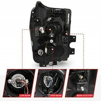 ANZO USA 111406 ANZO USA Projector Headlights Fits select: 2011-2016 FORD F250, 2011-2016 FORD F350