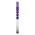 thumbnail image 4 of 0.57 ct Brilliant Round Cut Natural Amethyst 14k White Gold Stackable Band SZ 5.25, 4 of 6