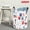 D, variant on Independence Day Large Buckets, Canvas Laundry Baskets, Flag Dirty Clothes Hamper For 4Th Of July Home Organization, 13.8x19.6 In