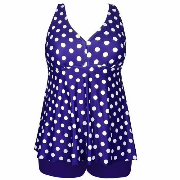 asddcavvf Bikinis Sets for Women Women'S Plus Size Separate Swimsuit Printed Swimsuit Big Skirt Swim