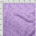 thumbnail image 3 of oneOone Velvet Lavender Fabric Tropical Flamingo With Stripes Diy Clothing Quilting Fabric Print Fabric By Yard 58 Inch Wide, 3 of 5