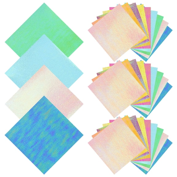 Supvox 50Pcs Origami Paper Set Assorted Color for Handicraft Supplies Adults Children