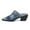 Blue, variant on Essentials Women's Pointy Toe Mule with Block Heel Summer Denim Slippers Cowboy Shoes UK Sale Pointed Toe Slip on Chunky Heels Slide Mules for Women