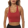 thumbnail image 2 of HBYJLZYG Sports Bras For Women, Yoga Shockproof Workout Tank Tops Shapewear Back Solid Color Sports Underwear, 2 of 7