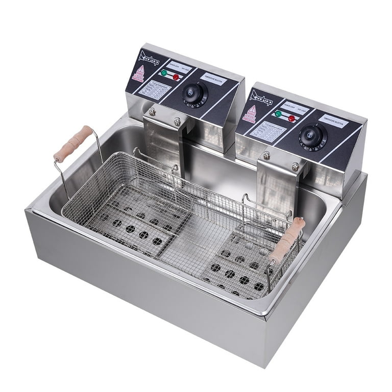 Commercial 22L 5000W Professional Electric Countertop Deep Fryer