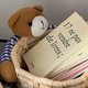 thumbnail image 4 of Organizador de escritorio y dormitorio para artículos esenciales para niños Adorable canasta de paja con forma de oso de dibujos animados, 4 of 7
