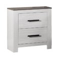 thumbnail image 2 of Knubmt End Table Bedside Table with 2 Drawers and Handle, Wood Nightstand for Bedroom, Office, 2 of 7