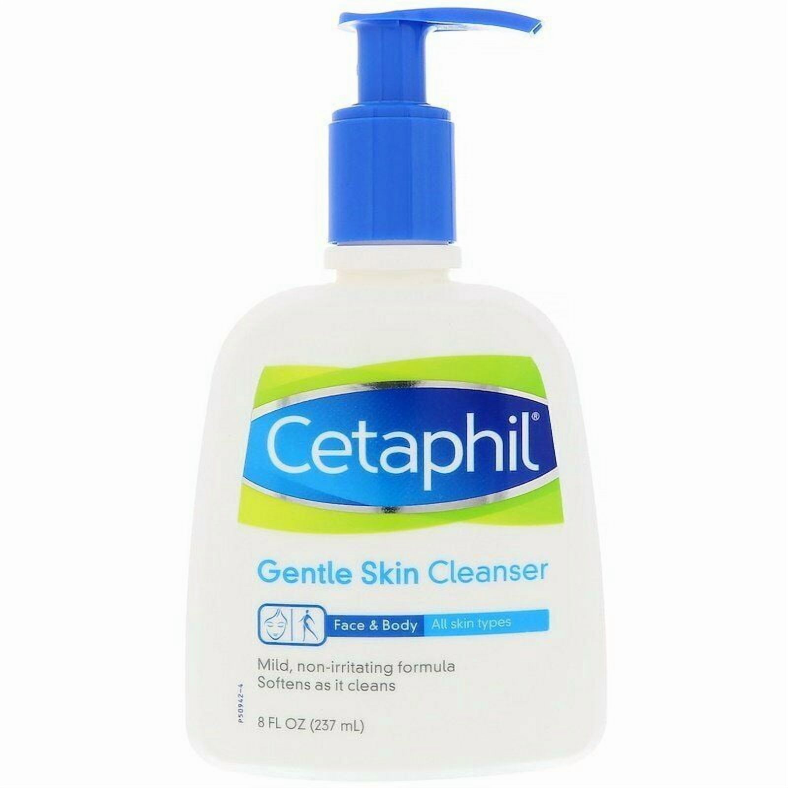 4 Pack - Cetaphil Gentle Skin Cleanser for All Skin Types 8 oz Each