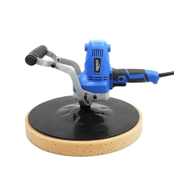 Powerful 850W Orbital Sander for Concrete Grinding, Adjustable Speed, Ergonomic Handle, and Wide Grinding Plate for Efficient Results