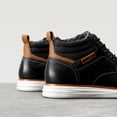 thumbnail image 4 of Botas Bruno Marc GRAND-HIGH para hombre, tipo chukka media caña, negras, talla 9, 4 of 9