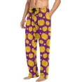 thumbnail image 5 of Men's Pajama Bottoms Many Halloween Pumpkin Drawstring Lounge Pants Soft Sleepwear Separate Bottoms for Men, Size S, 5 of 7