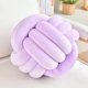 thumbnail image 1 of wonima44 Decorative Throw Knot Pillow Ball for Home Chair Sofa Couch Bed Aesthetic Round Velvet Knotted Pillow Cushion (Purple, 11 inches), 1 of 1