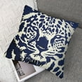 thumbnail image 7 of Acheng Navy Blue Leopard Print Pillow Covers Set of 2 Cheetah Animal Pattern Chinoiserie Decorative Throw Pillows Outdoor Pillowcase Farmhouse Cushion Case Decor for Sofa Couch Bed 12x12in, 7 of 7