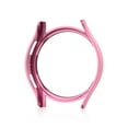 thumbnail image 3 of TECH CIRCLE Watch Case for Samsung Galaxy Watch 6 (40mm) 2023 Smartwatch (SM-R930NZ) - [Built-in Tempered Glass Screen Protector] Full Protective Scratch Resistant Hard Plastic Cover Case, Pink, 3 of 8